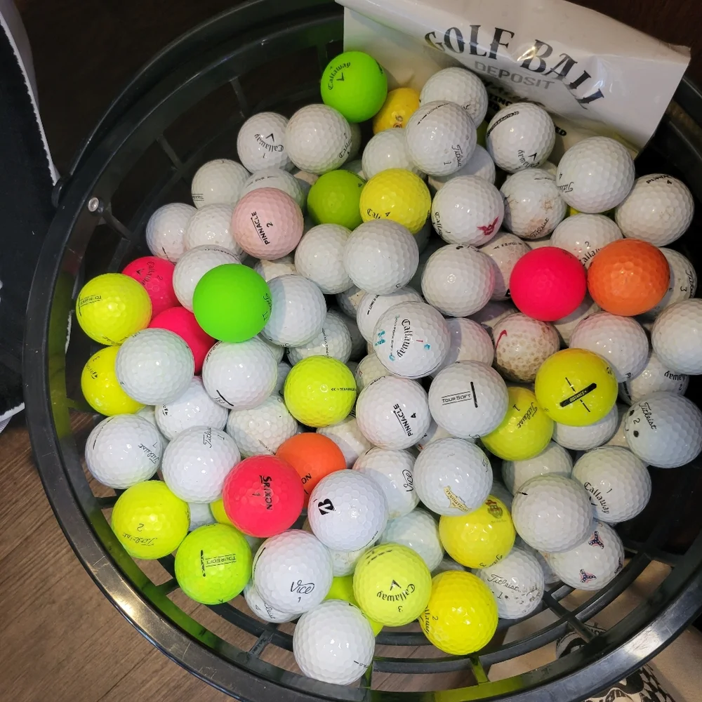Assorted Golf Balls 100 Count Pre-owned HIT-AWAY - Picture 11 of 12